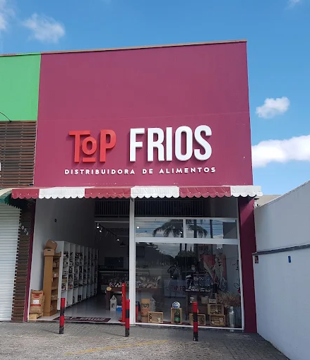 Fachada da Loja Top Frios